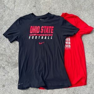 Two Nike Ohio State shirts